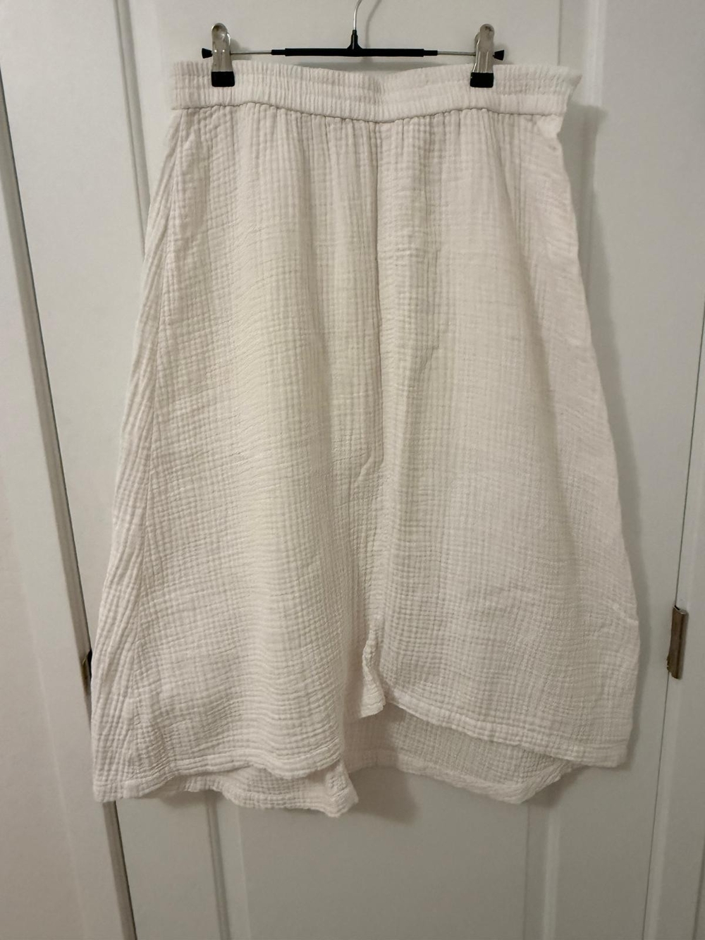 J-jill Women’s Lightweight Gauze Shorts - White